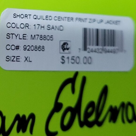 Sam Edelman lightweight Jacket Camel Khaki color Women Size XL - Picture 13 of 14